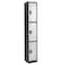 Adiroffice 12 in W, 12 in D, 72 in H, Steel ADI629-203-B-W-PKG-4 - alternate 9